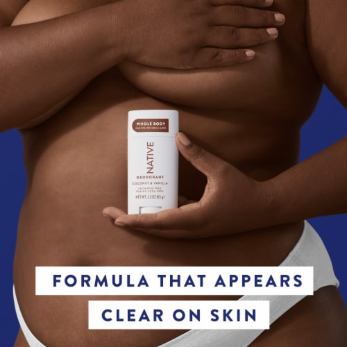 Native Whole Body Deodorant - Coconut & Vanilla Perspective: bottom