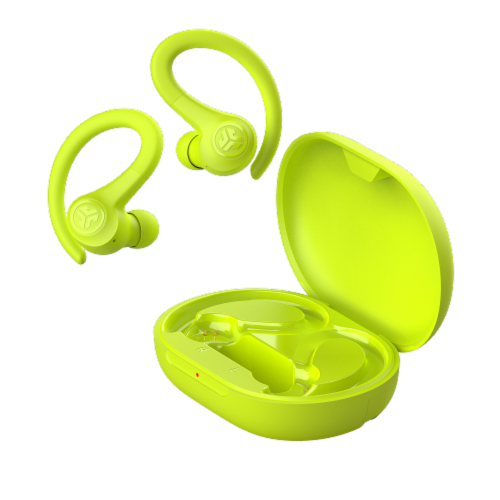 Go Air Sport True Wireless Earbuds - Yellow Perspective: bottom