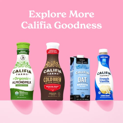 Califia Farms® Strawberry Creme Juice Refresher Perspective: bottom