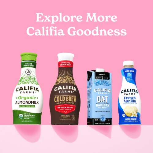 Califia Farms® Strawberry Creme Juice Refresher Perspective: bottom