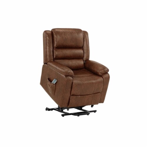 Lane Furniture Buxton 33 Leather Recliner Power Lift Chair in