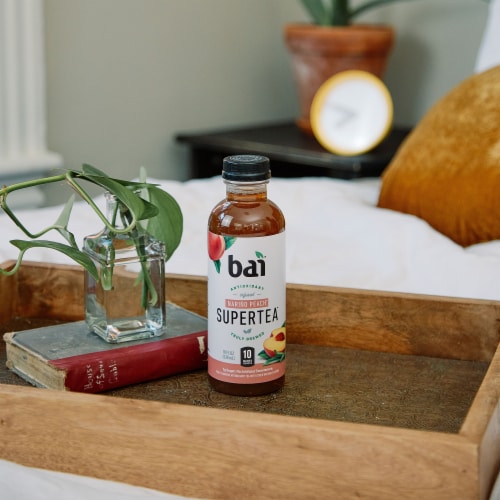 Bai Supertea Narino Peach Tea Antioxidant Infused Tea Perspective: bottom