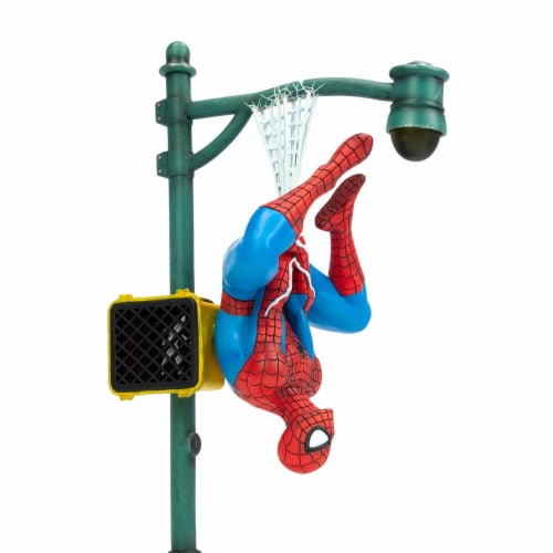 Marvel Spider-Man Collector Statue | Interactive Spider-Man Figure | 14" Tall Perspective: bottom