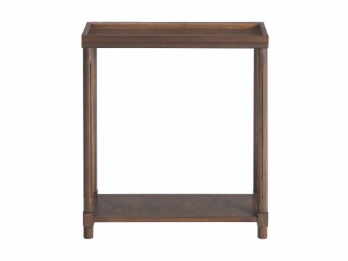 New Ridge Home Goods Harrison Narrow Side End Table with Shelf Set of 2 Antique Chestnut 1 unit Pay Less Super Markets