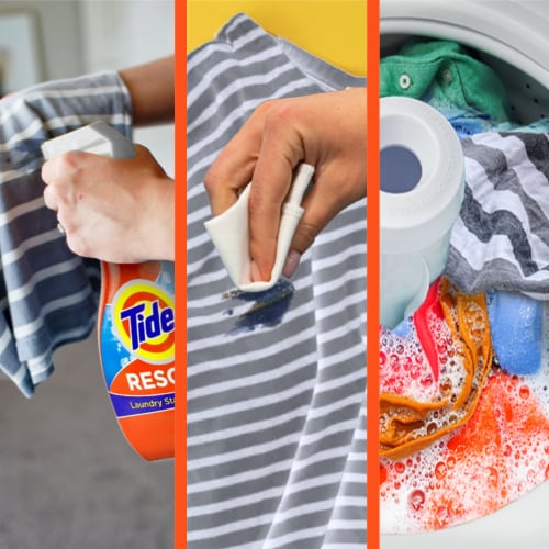 Tide +Oxi Rescue Laundry Stain Remover Perspective: bottom