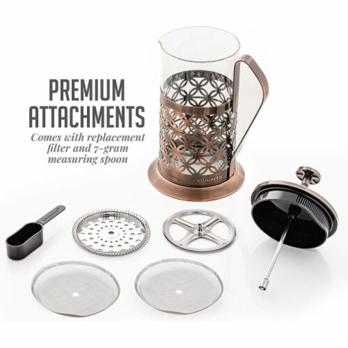 Ovente French Press Carafe Coffee & Tea Maker 12oz., 12 oz. - Kroger