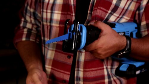 Pulsar 20V Cordless Reciprocating Saw Perspective: bottom