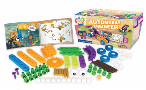 Thames & Kosmos Kids First Automobile Engineer Kit Perspective: bottom