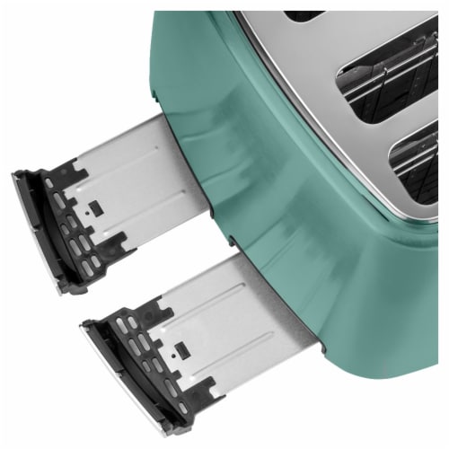 Sencor 4-Slot Toaster with Digital Button and Rack - Green Perspective: bottom
