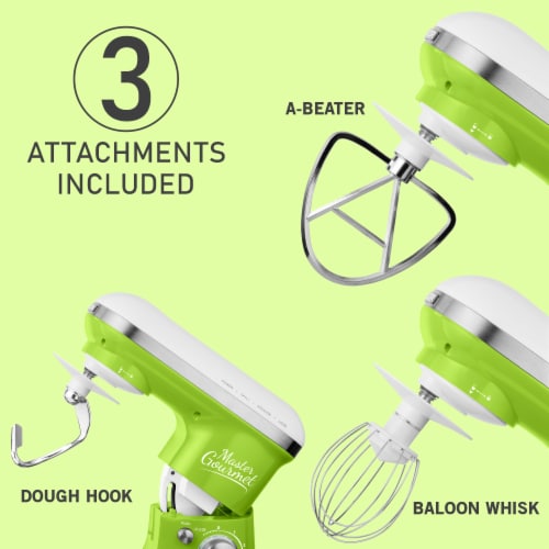 Sencor Stand Mixer with Pouring Shield - Green Perspective: bottom