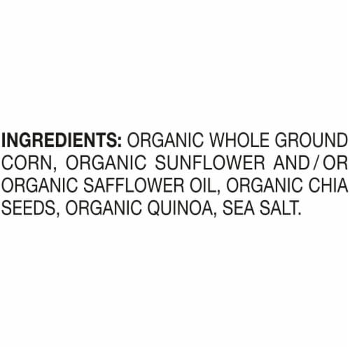 Late July® Snacks Organic Chia & Quinoa Tortilla Chips Perspective: bottom
