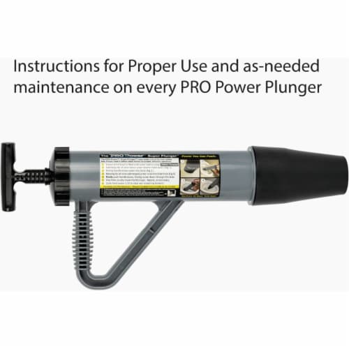 Johnny Jolter Pro Power 3 In. Dia. Toilet Plunger JJ-304 Perspective: bottom