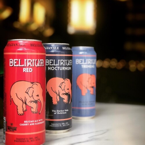 Delirium Nocturnum Belgian Ale Perspective: bottom