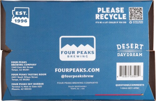Four Peaks Brewing Desert Daydream Imperial IPA Craft Beer Perspective: bottom