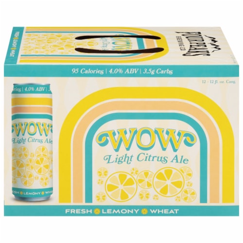 Four Peaks Brewing Light Citrus Ale Wow Beer Perspective: bottom