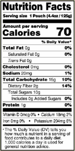 Pumpkin Tree® Peter Rabbit™ Organics Apple Carrot & Pumpkin Puree Pouch Perspective: bottom