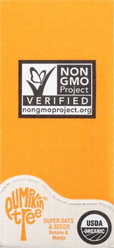 Peter Rabbit Organics Super Oats & Seeds Banana & Mango Baby Food Perspective: bottom