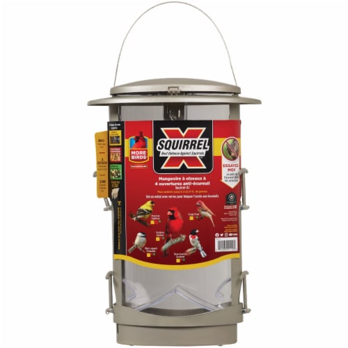 Squirrel-X Squirrel-Resistant Bird Feeder Perspective: bottom