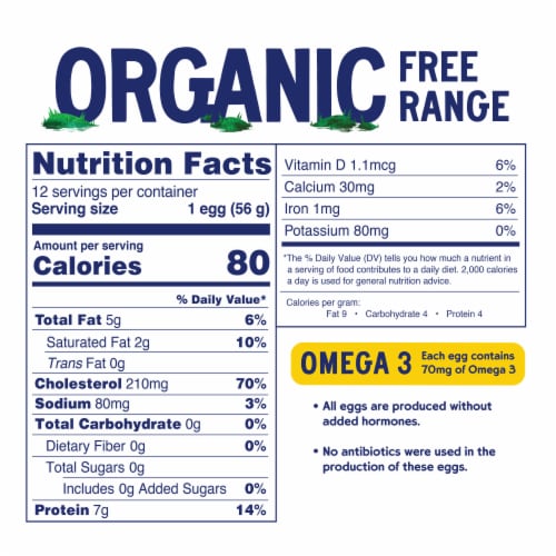 Pete & Gerry's Organic Eggs Extra Large 12 Ct Perspective: bottom