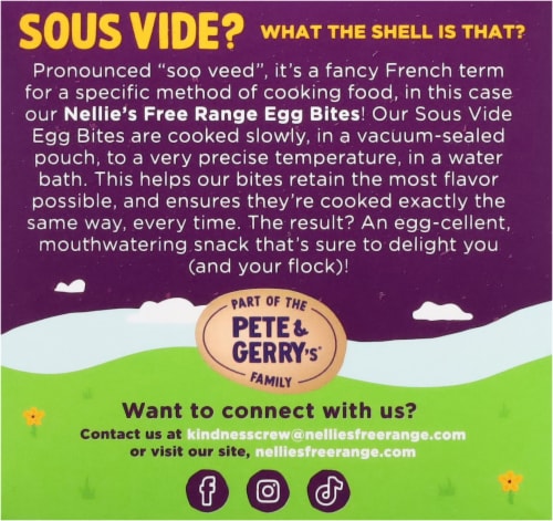 Nellies® Egg White & Roasted Red Pepper Bites Perspective: bottom