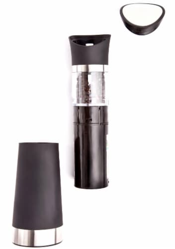 Ozeri Graviti Pro Electric Pepper Mill and Grinder, BPA-Free Perspective: bottom
