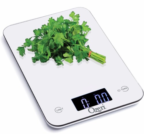 Ozeri Touch Professional Digital Kitchen Scale Tempered Glass, Black