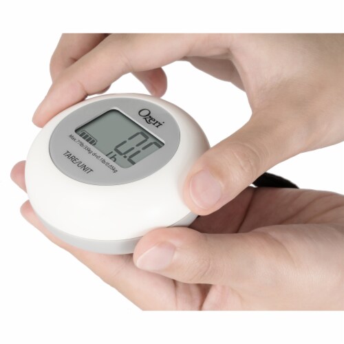 Ozeri Twist-and-Go Kinetic Kitchen and Luggage Scale Perspective: bottom