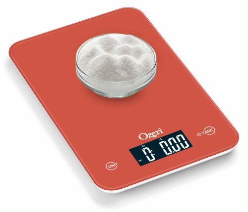 Ozeri Touch Professional Digital Kitchen Scale (12 lbs Edition) in Tempered Glass Perspective: bottom