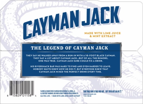 Cayman Jack Ready To Drink Mojito Perspective: bottom