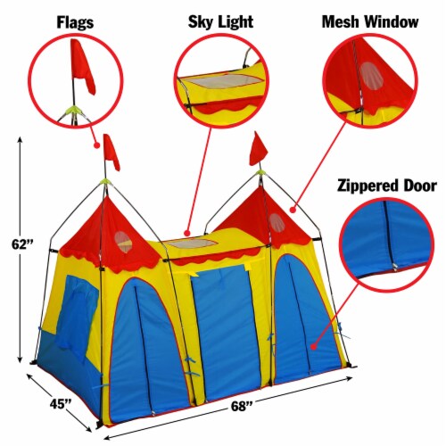 GigaTent Castle Tent Perspective: bottom