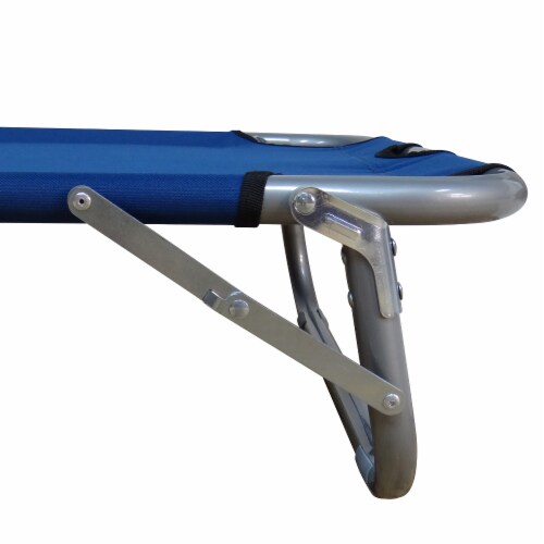 GigaTent Junior Cot - Blue Perspective: bottom
