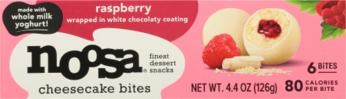Noosa® Yoghurt Raspberry Cheesecake Bites Perspective: bottom