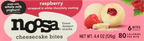 Noosa® Yoghurt Raspberry Cheesecake Bites Perspective: bottom