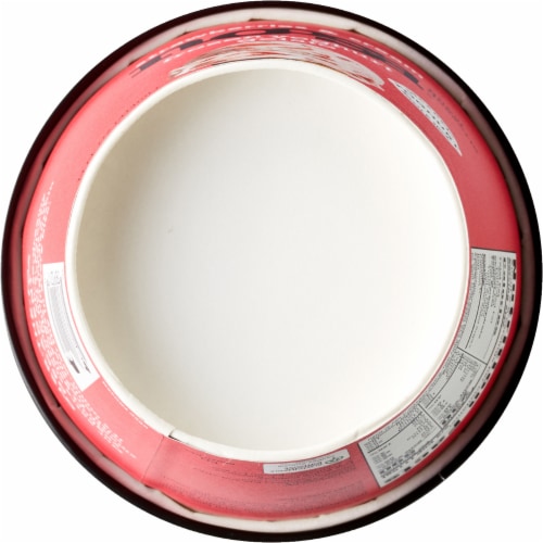 Noosa® Strawberries & Cream Frozen Yogurt Gelato Perspective: bottom