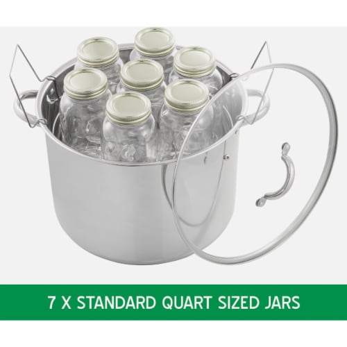 McSunley Stainless Steel Canner - 21.5 QT Perspective: bottom