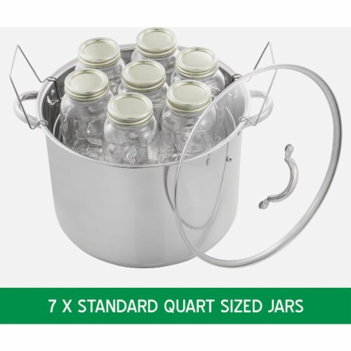 McSunley Stainless Steel Canner - 21.5 QT Perspective: bottom