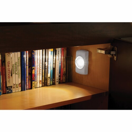Mr. Beams LED Battery Operated Light - White Perspective: bottom