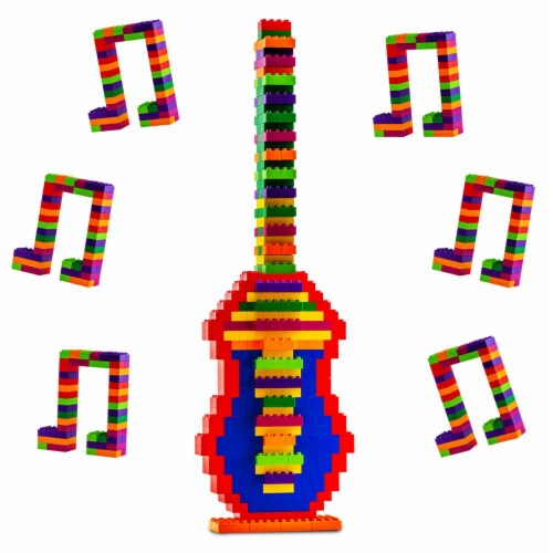 500 pcs BiOBUDDi Assorted Blocks Set Perspective: bottom