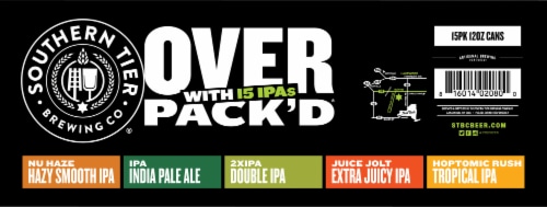 Southern Tier Brewing Company Overpack'd Sampler Beer Variety Pack Perspective: bottom