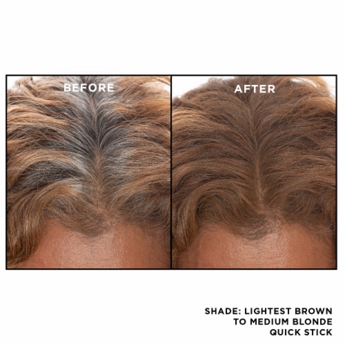 EVERPRObeauty® Gray Away Lightest Brown/Medium Blonde Root Touch-Up Quick Stick Perspective: bottom