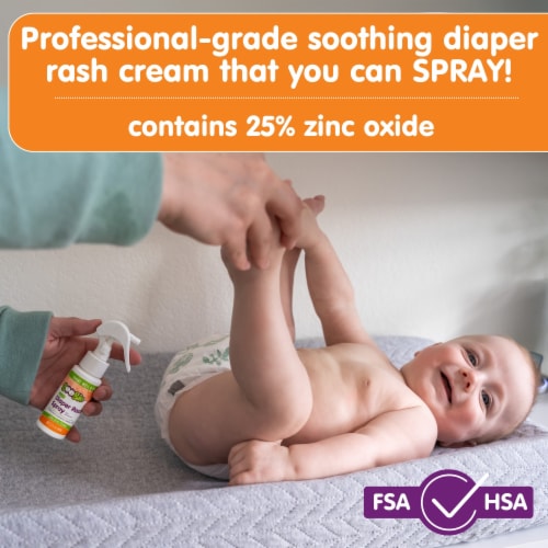 Boogie Bottoms® No-Rub Baby Diaper Rash Spray Perspective: bottom