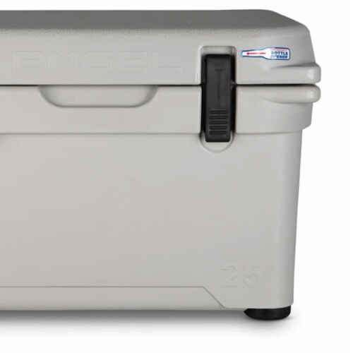 Engel 5.2 Gallon 24 Can 25 High Performance Seamless Roto Molded Cooler White