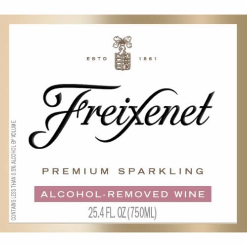 Freixenet Legero Rose Alcohol Free Sparkling Wine Perspective: bottom