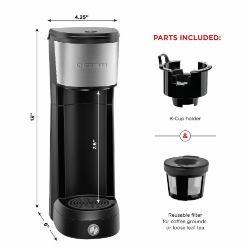 Farberware Touch Singe Serve Coffee Maker, Black