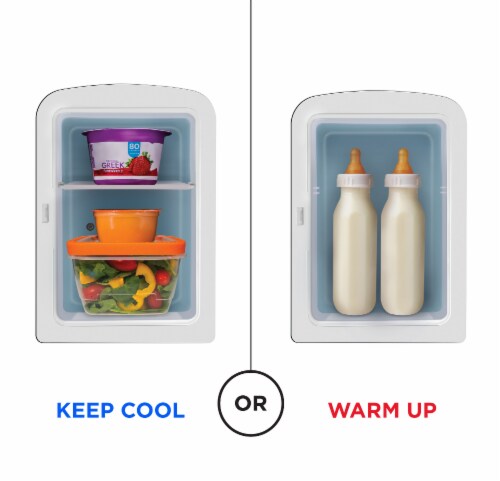 Chefman Portable Mirrored Personal Fridge Perspective: bottom