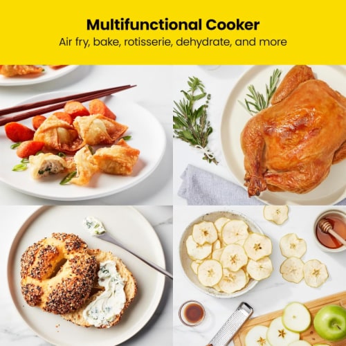 Chefman multifunctional digital air fryer+ rotisserie deals