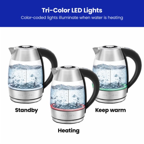 Chefman electric glass kettle discount