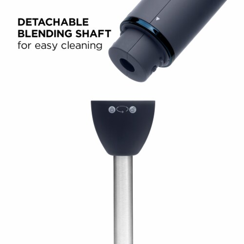 Chefman Immersion Stick Hand Blender - Midnight/Silver Perspective: bottom