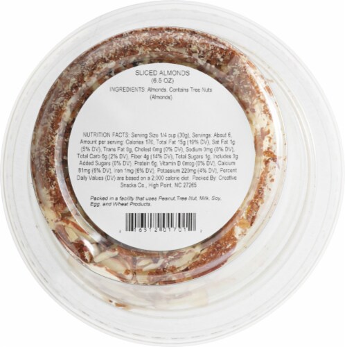 Creative Snacks Co. Sliced Almonds Perspective: bottom