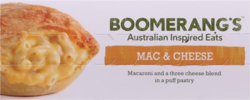 Boomerang's™ Mac & Cheese Pot Pie Frozen Meal Perspective: bottom